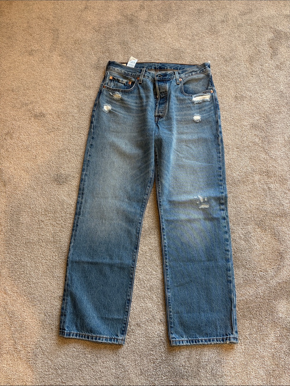 90s 501  Straight-Leg Jeans - Blue